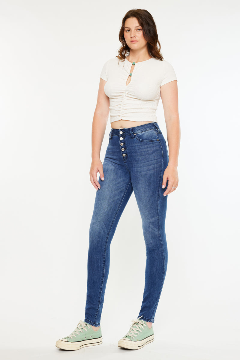 Women's High Rise Super Skinny - Curvy Jeans - view 12