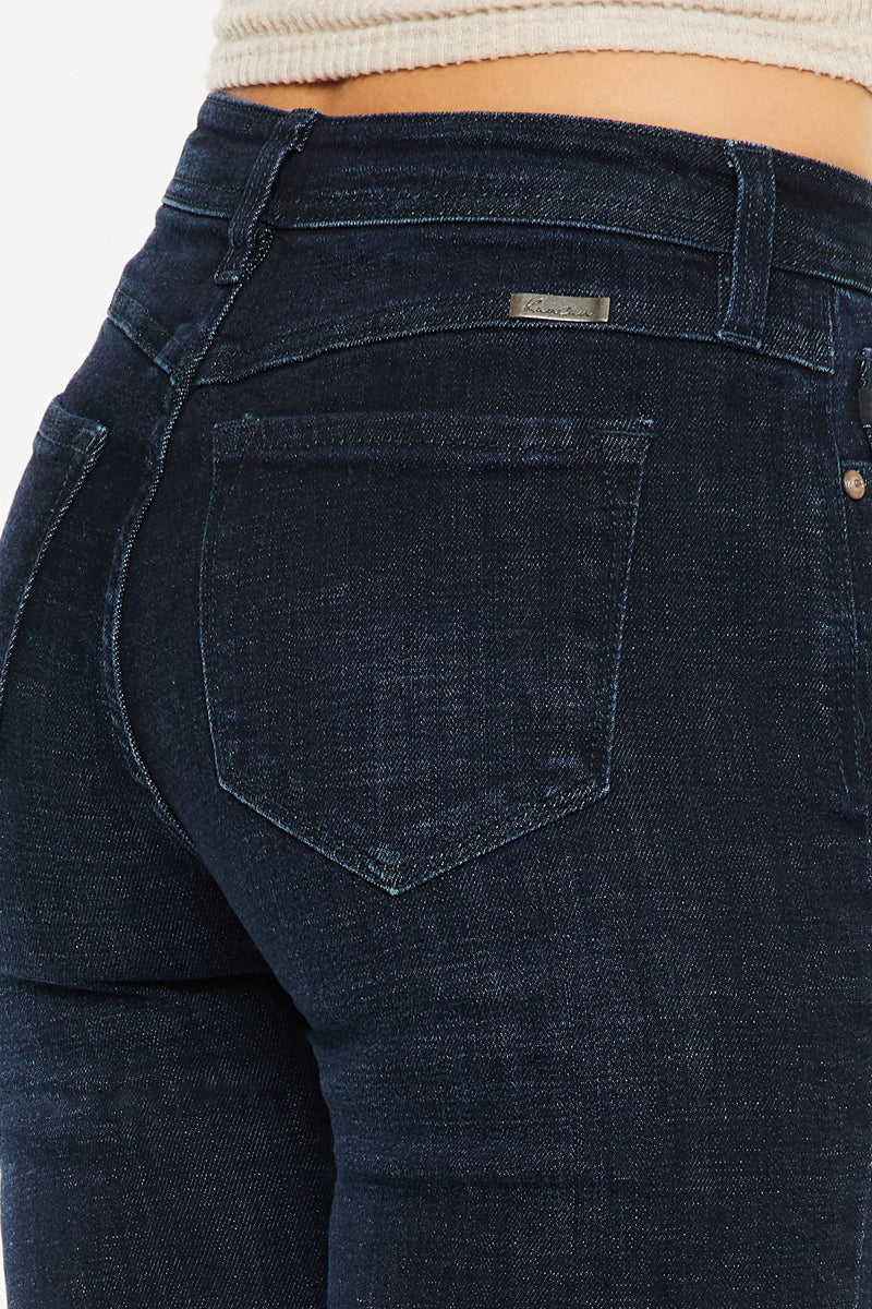 Women's High Rise Bootcut (Petite) Jeans - Dark Wash - view 5
