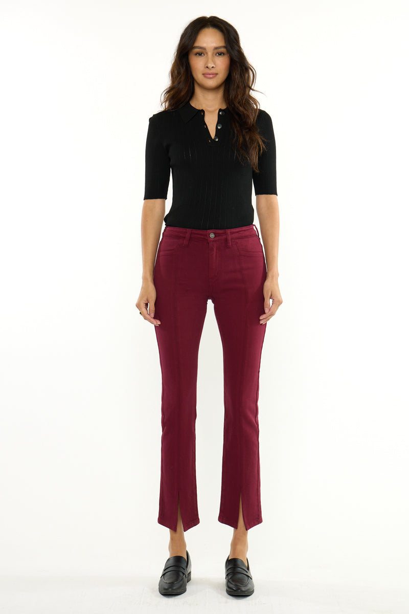 Women's Mid Rise Skinny Straight Jeans - view 6