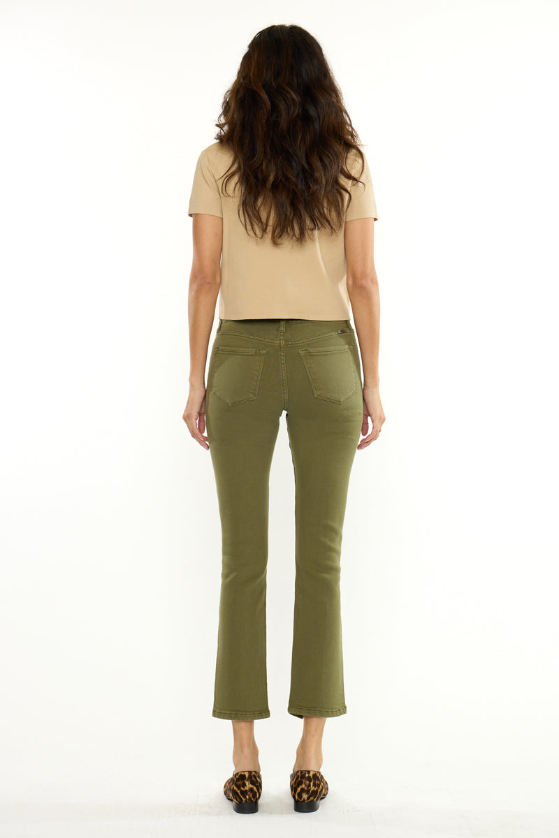 Women's Mid Rise Skinny Straight Jeans - view 14