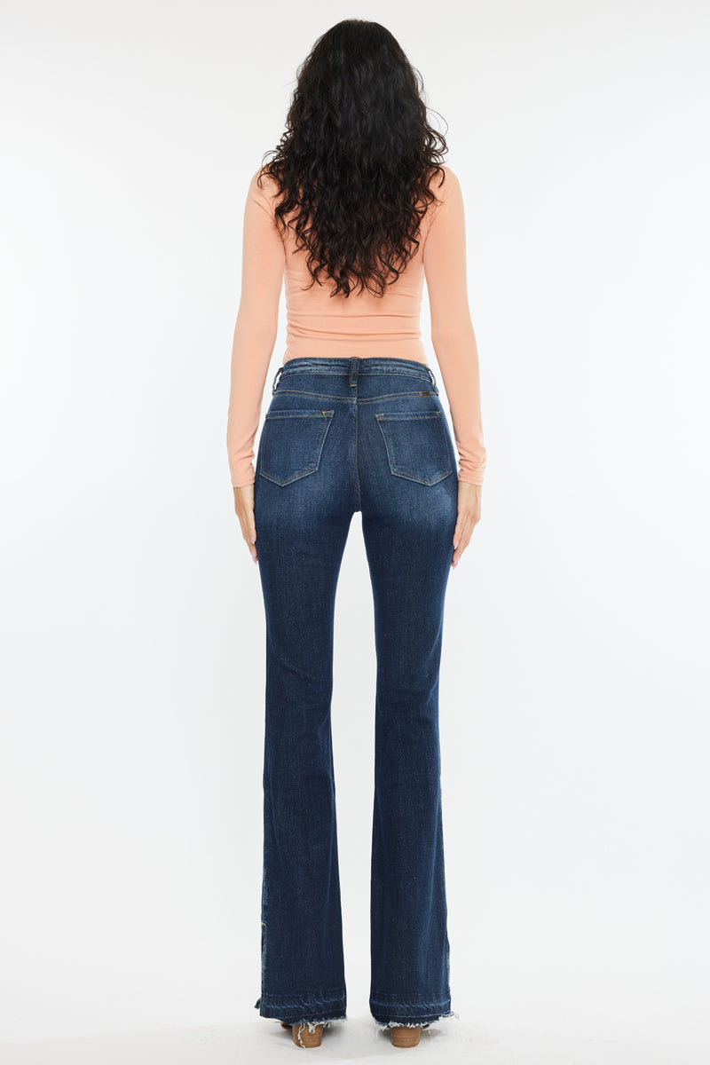 Women's High Rise Flare Jeans - view 14