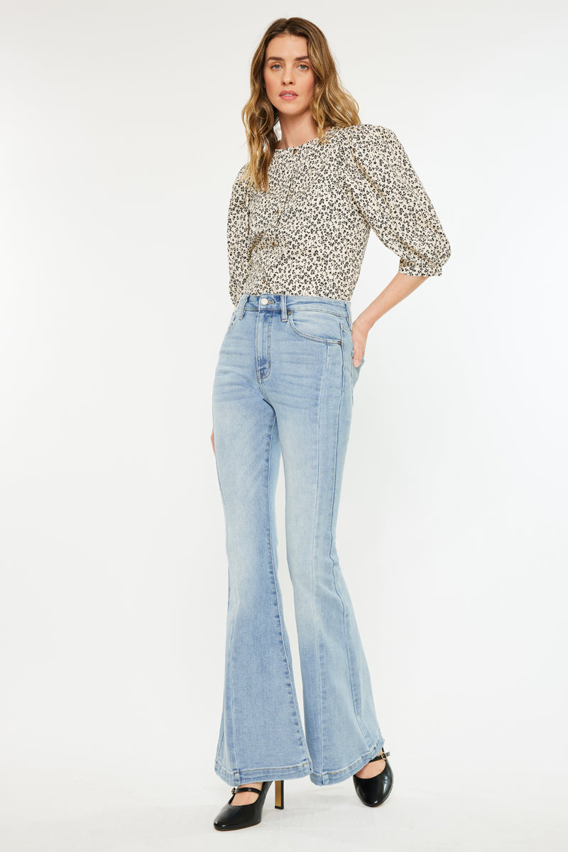 Women's High Rise Super Flare Jeans - view 3