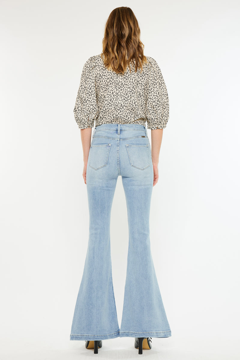 Women's High Rise Super Flare Jeans - view 6