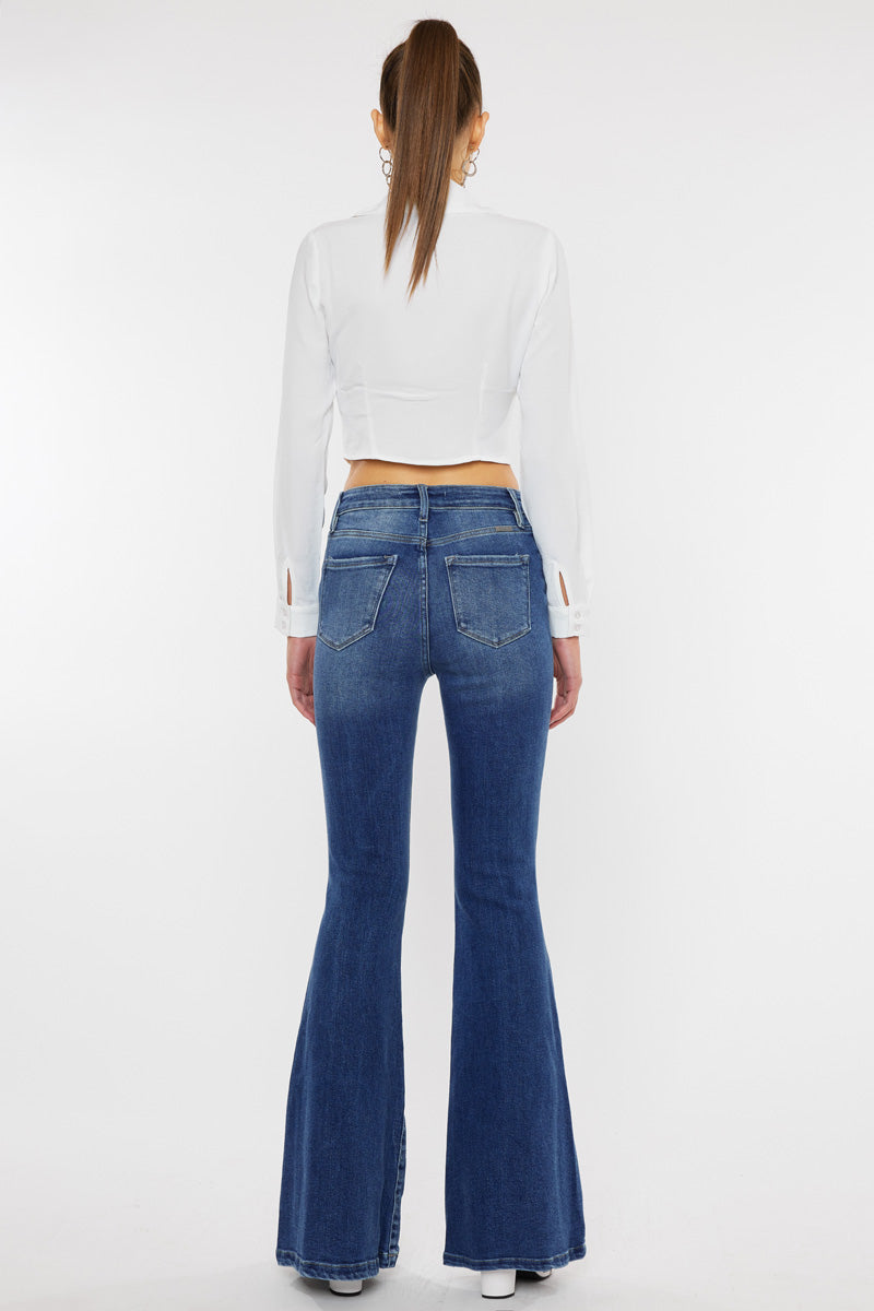 Women's High Rise Super Flare Jeans - view 13