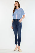 Women's High Rise Super Skinny Jeans - Dark Wash