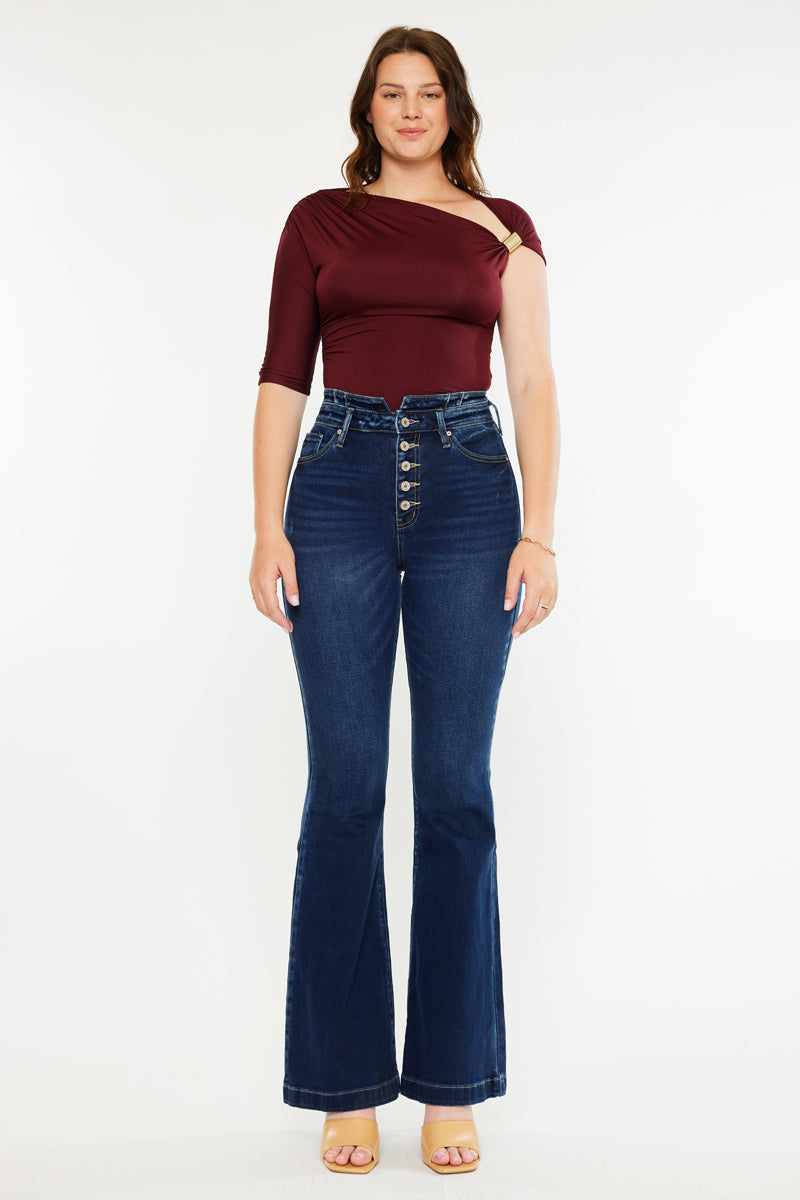 Women's Ultra High Rise Curvy Flare Jeans - view 14