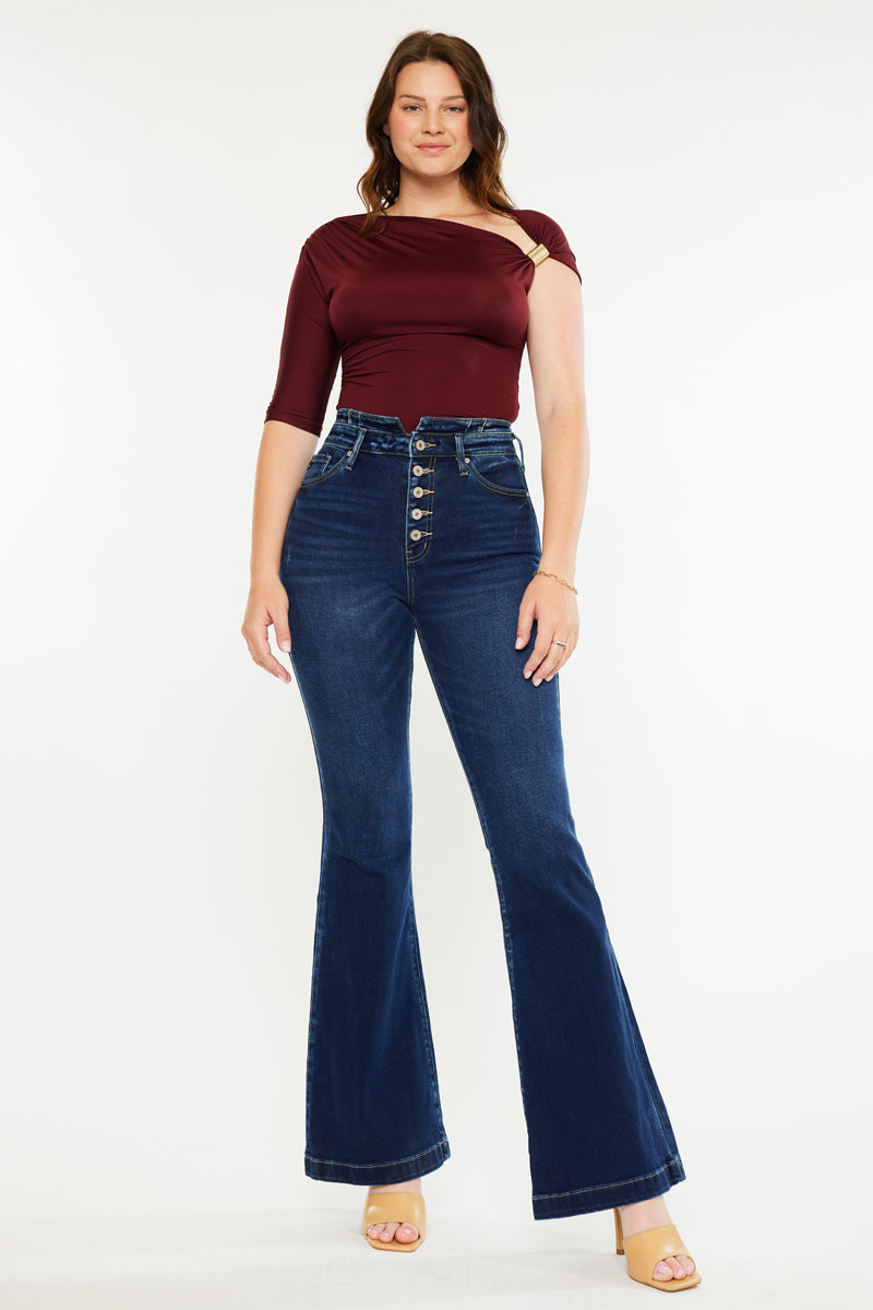 Women's Ultra High Rise Curvy Flare Jeans - view 11