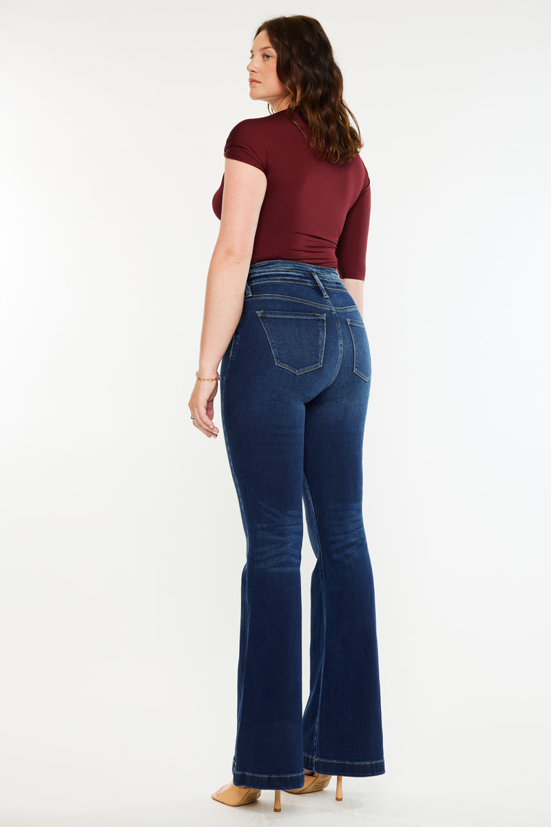 Women's Ultra High Rise Curvy Flare Jeans - view 9