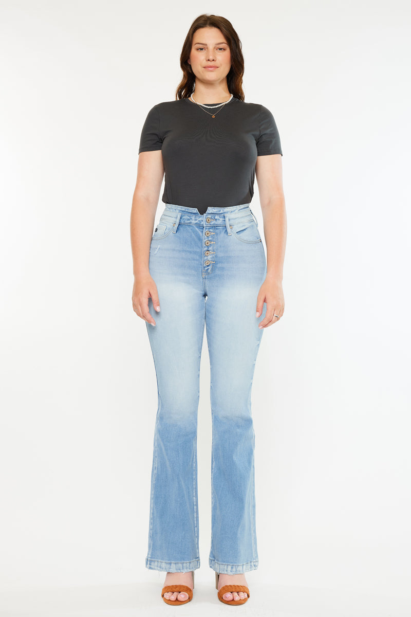 Women's Ultra High Rise Curvy Flare Jeans - view 6