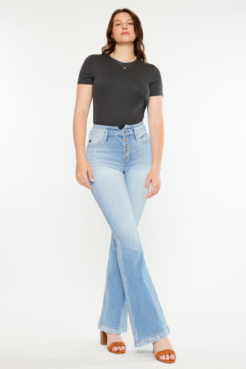 Women's Ultra High Rise Curvy Flare Jeans - view 5