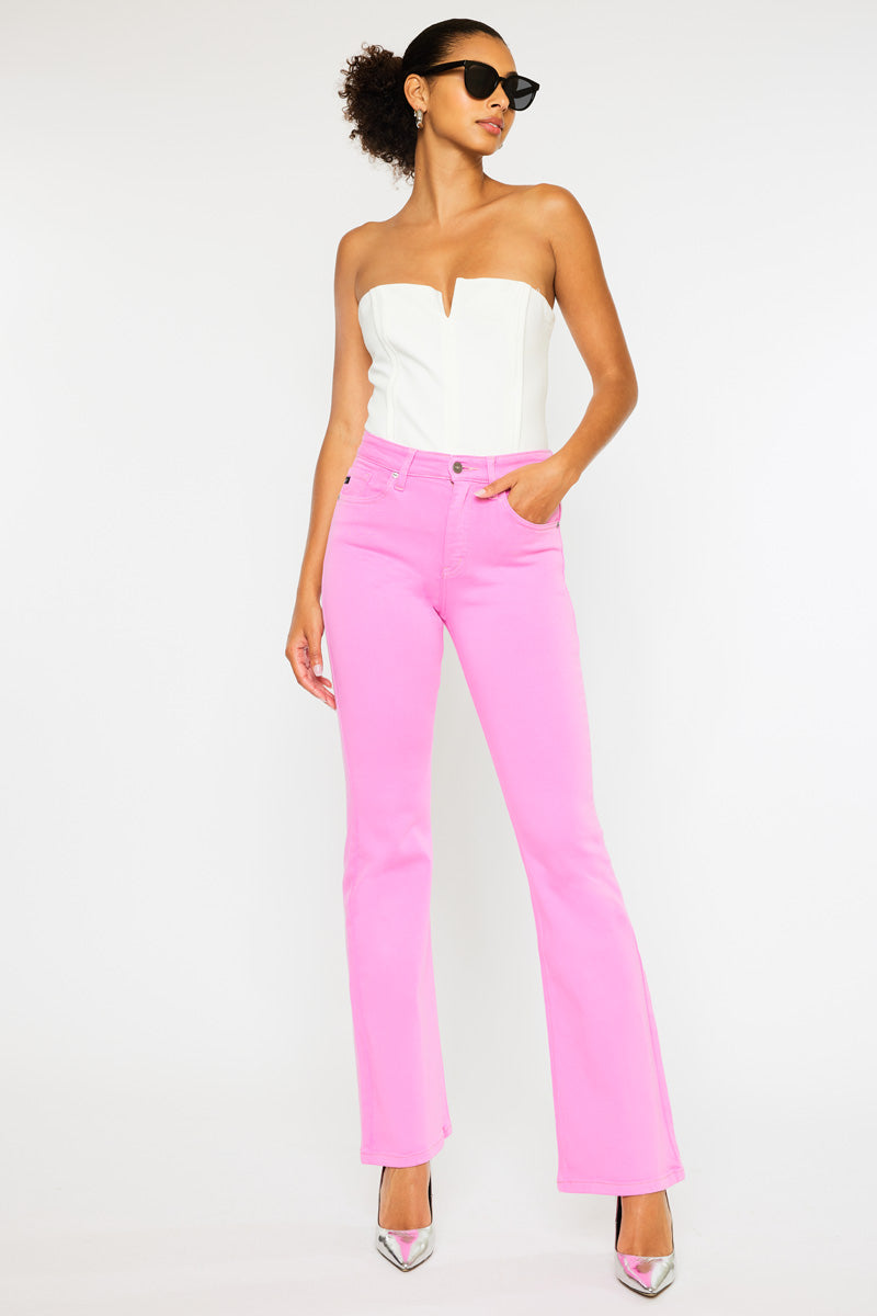 Women's High Rise Bootcut Jeans - view 4