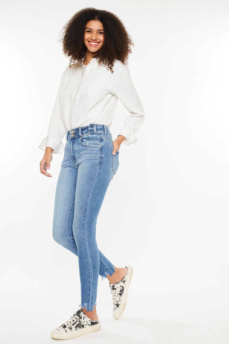 Women's High Rise Super Skinny Jeans - Medium Wash - Medium Wash - view 5
