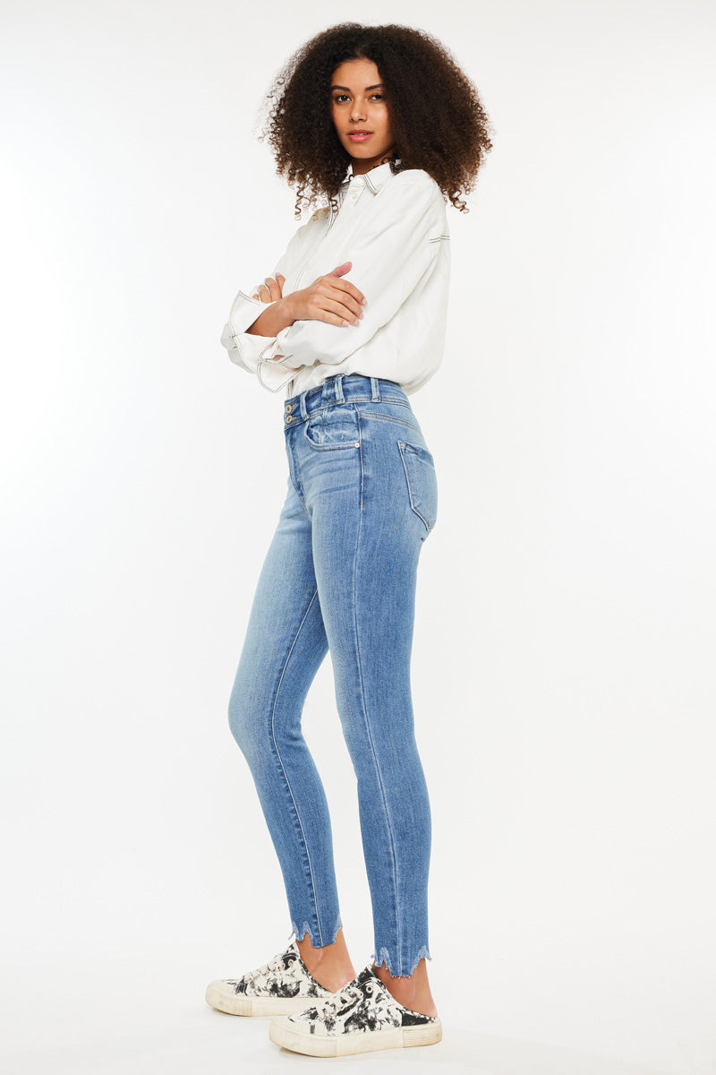 Women's High Rise Super Skinny Jeans - Medium Wash - Medium Wash - view 6