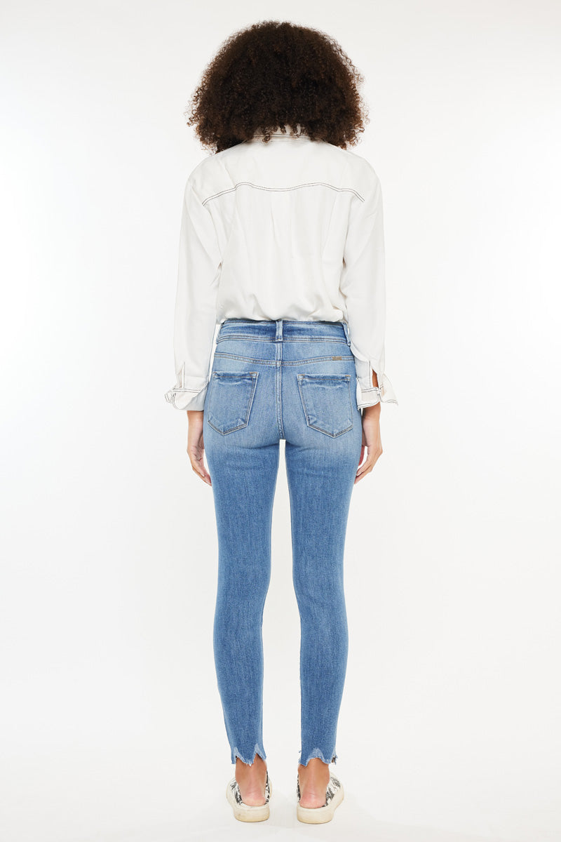 Women's High Rise Super Skinny Jeans - Medium Wash - Medium Wash - view 7