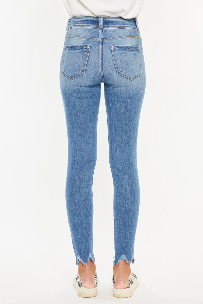 Women's High Rise Super Skinny Jeans - Medium Wash - Medium Wash - view 8