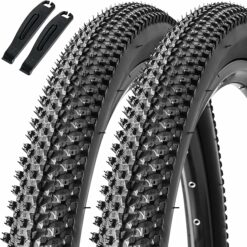 Hapleby 2PCS Premium Folding Bike Tires 26x1.95 Inch (50-559mm) RO7