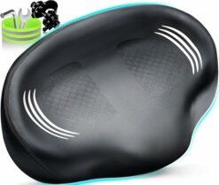 Oversized Bike Seat, Bicycle Seat for Women Men Extra Comfort Wide RO5